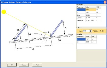 Shading from next array